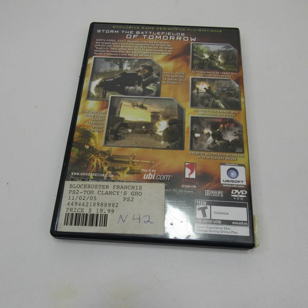Tom Clancy's‎ Ghost Recon 2 (Sony PlayStation 2, 2004)